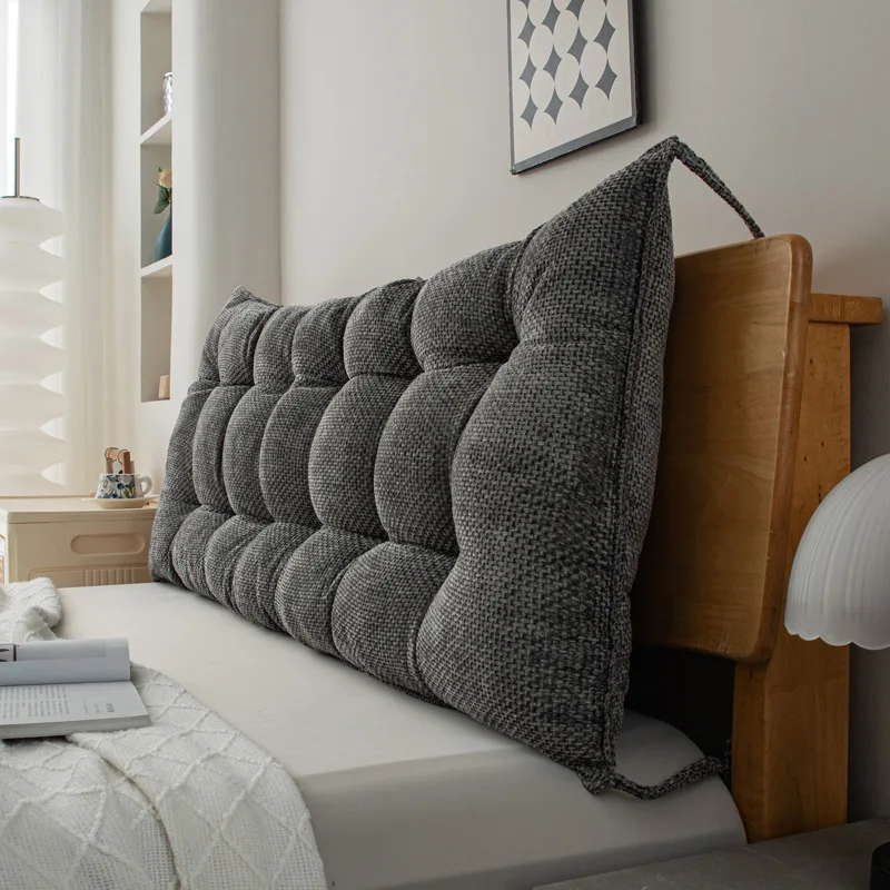 Solid Color Headboard Bolster  - Headboard Cushion Backrest Tatami recension och pris
