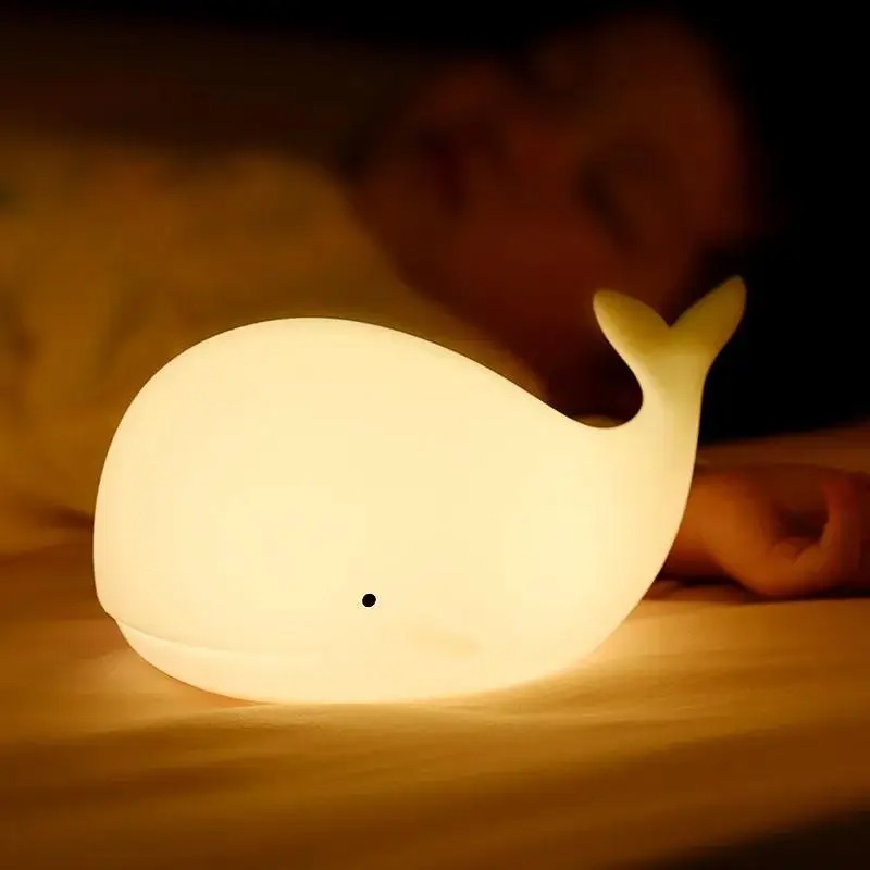 LED Night Light Cute Whale Car - Floating Nightstand With Led Light recension och pris