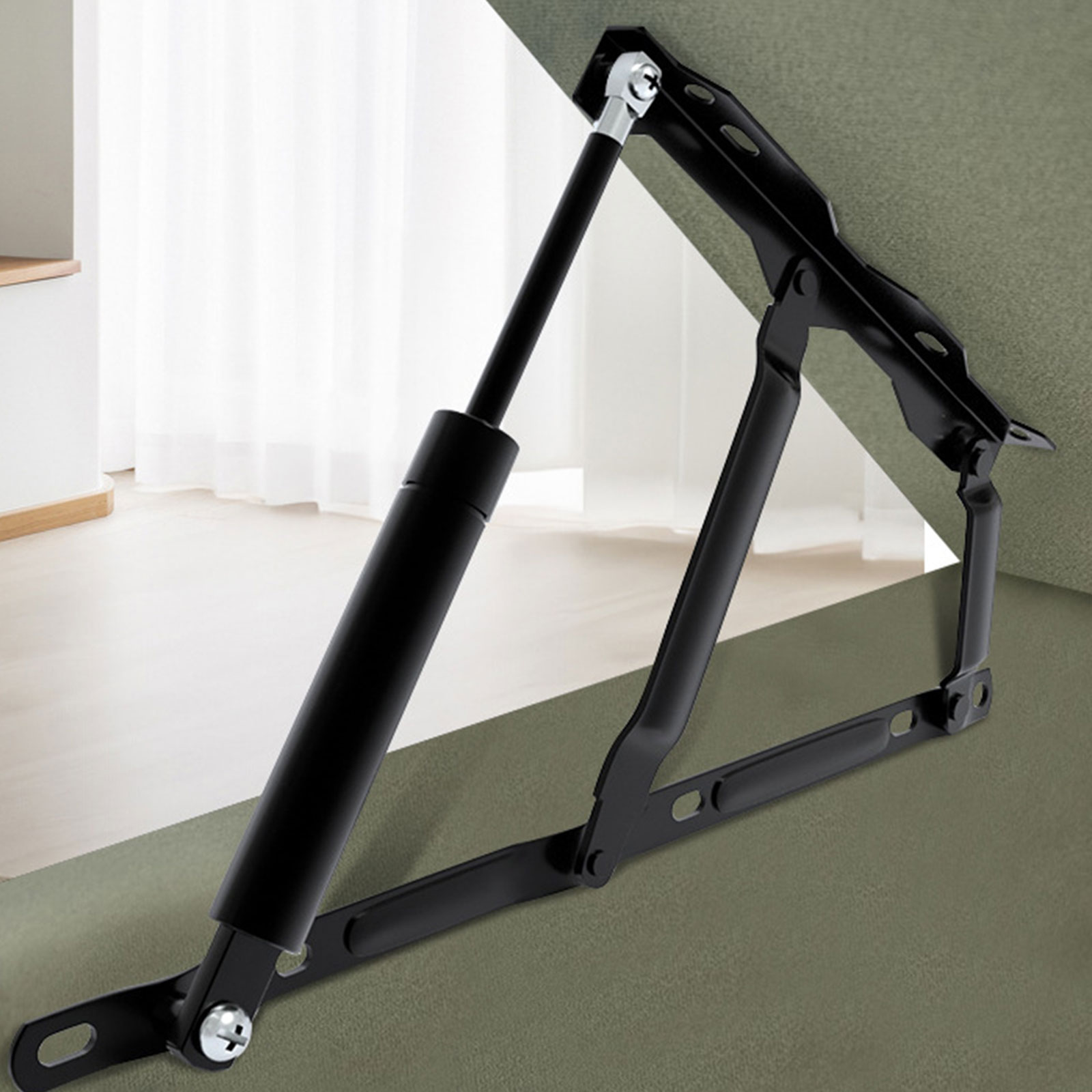 2Pcs Bed Lift Mechanism Hydrau - Gas Lift Storage Bed Hydraulic recension och pris