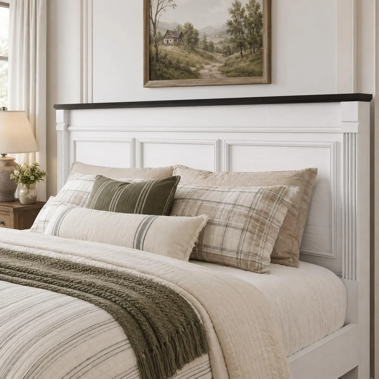 Farmhouse King Size Bed Frame  - King Size Bed Frame With Storage Drawers recension och pris