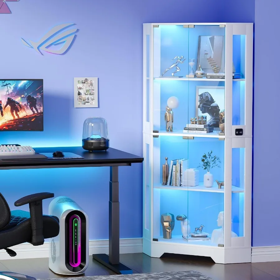 65 White Corner Collectible Cu - Storage recension och pris