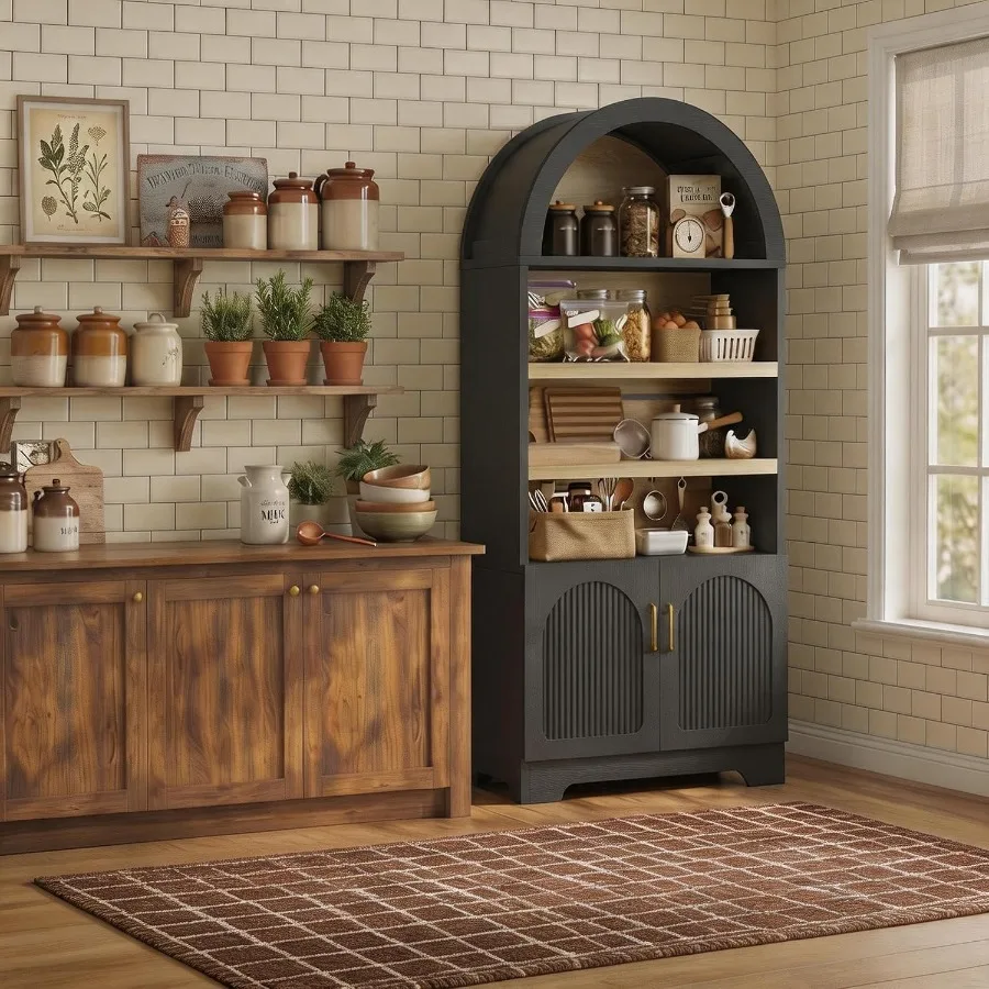71 Tall Arched Kitchen Pantry  - Storage recension och pris
