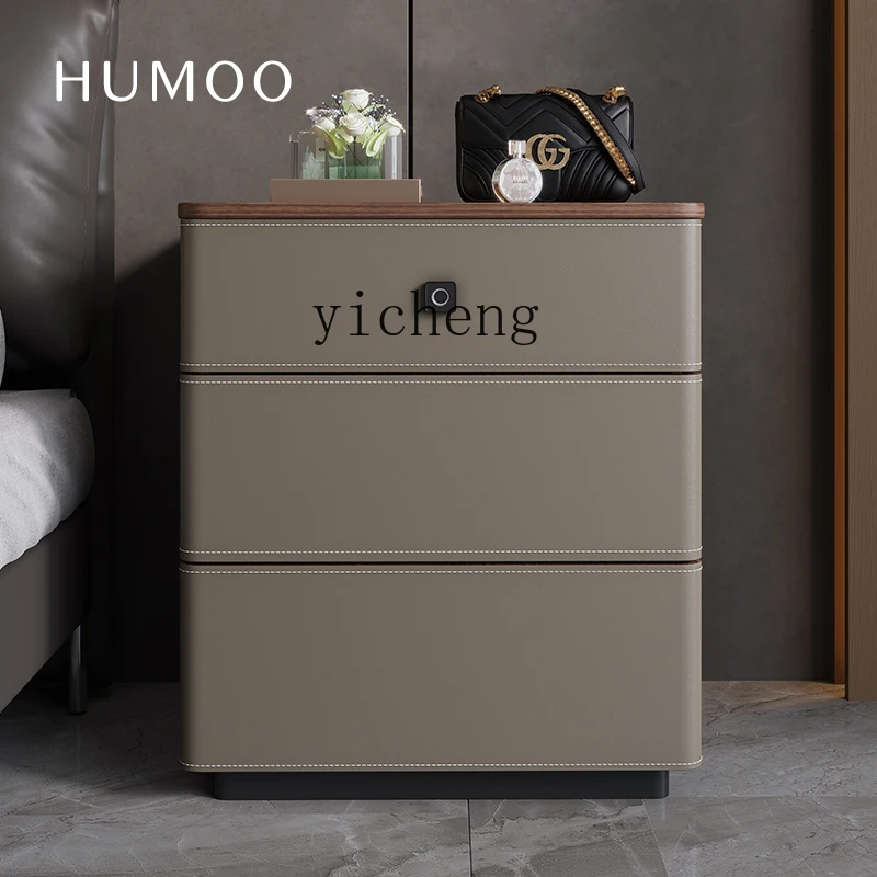 X5-14 saddle leather bedside t - Tables recension och pris