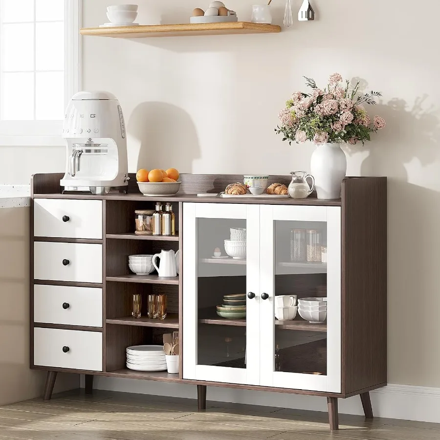 55 Glass Door Sideboard for Li - Storage recension och pris