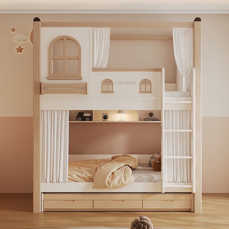 Children's Bunk Bed with Slide - Bunk Bed With Stairs And Slide recension och pris