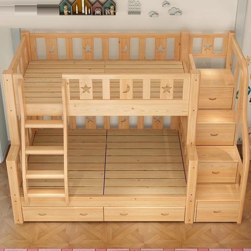 -ForMultifunction Bunk Bed Sol - Bunk Bed With Stairs And Slide recension och pris