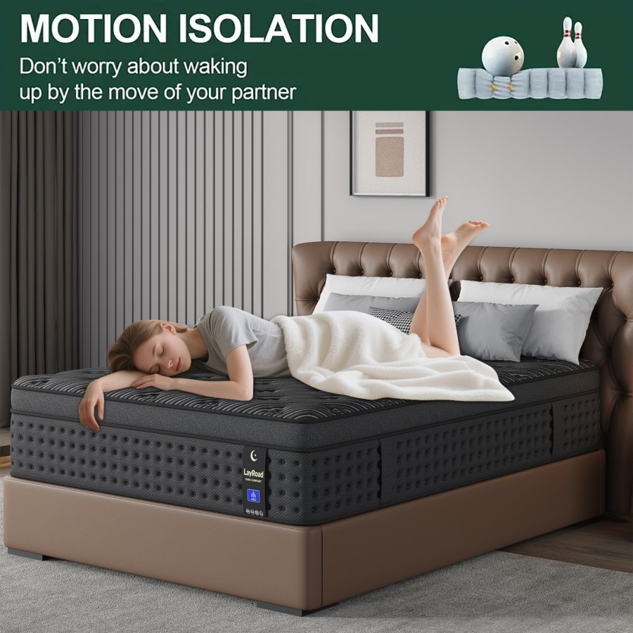 12/14inch Memory Foam Hybrid M - Memory Foam Mattress In A Box Queen recension och pris