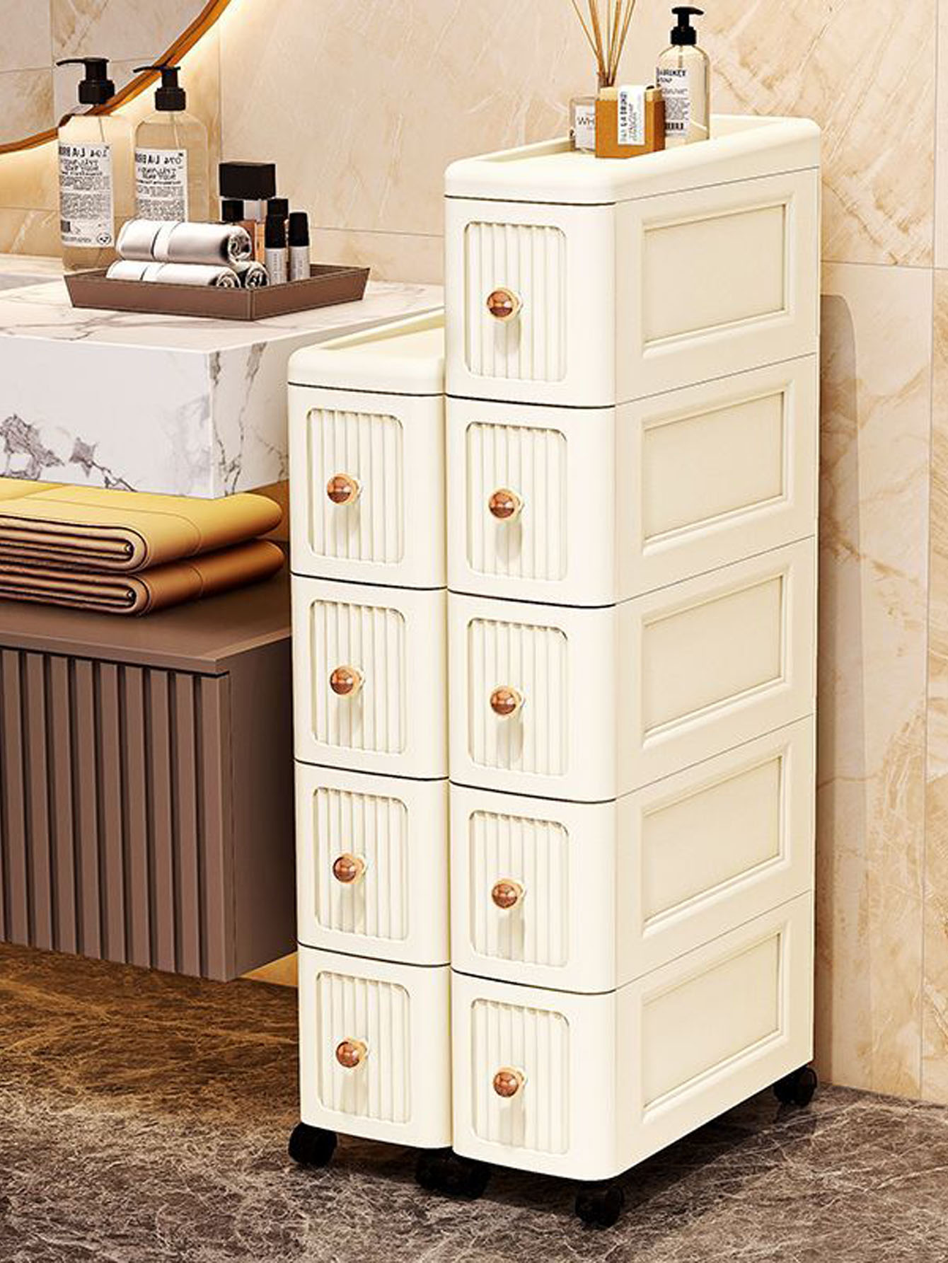 15CM Wide Gap Storage Cabinet  - Tables recension och pris