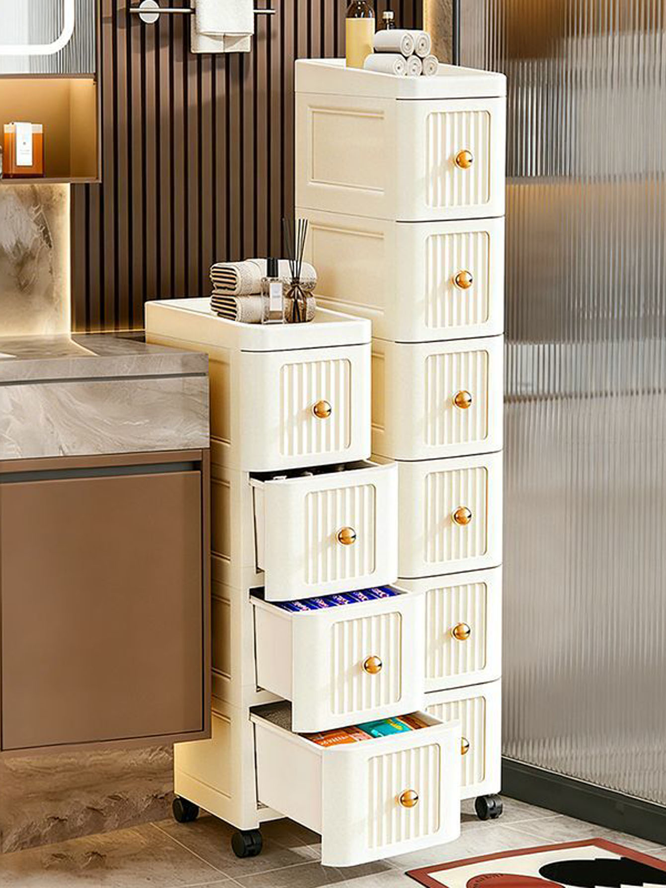 15CM Wide Gap Storage Cabinet  - Tables recension och pris