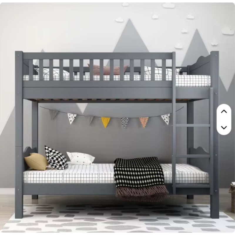 Hot Sell Furniture Double Bed  - Bunk Bed With Stairs And Slide recension och pris
