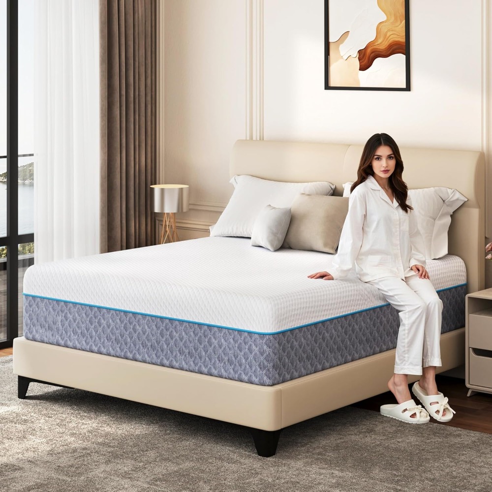 14 Inch Queen Mattress in a Bo - Memory Foam Mattress In A Box Queen recension och pris