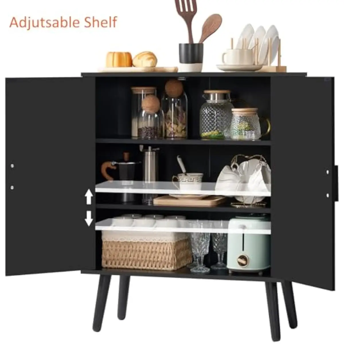 Storage Unit with Two Adjustab - Storage recension och pris