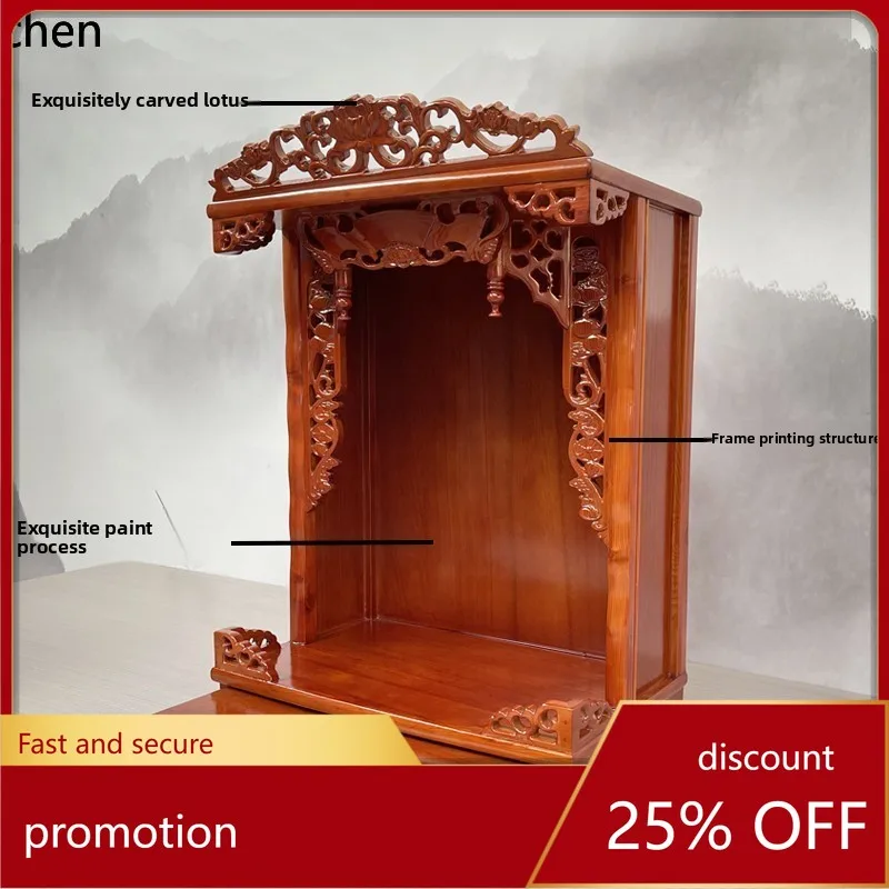 r5.20  Solid Wood Buddha Shrin - Tables recension och pris