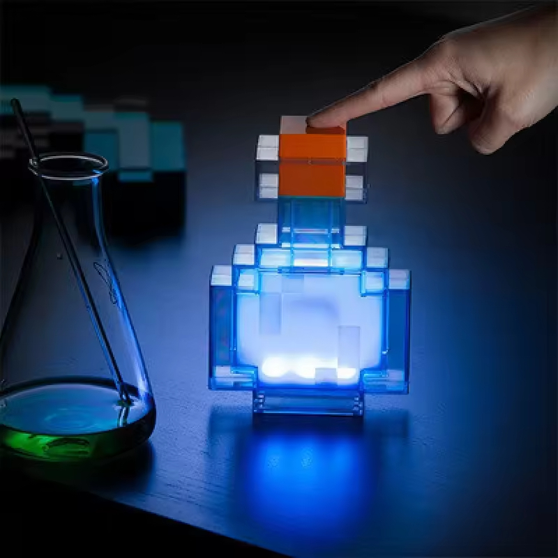 MC Game Potion Bottle Night Li - Floating Nightstand With Led Light recension och pris